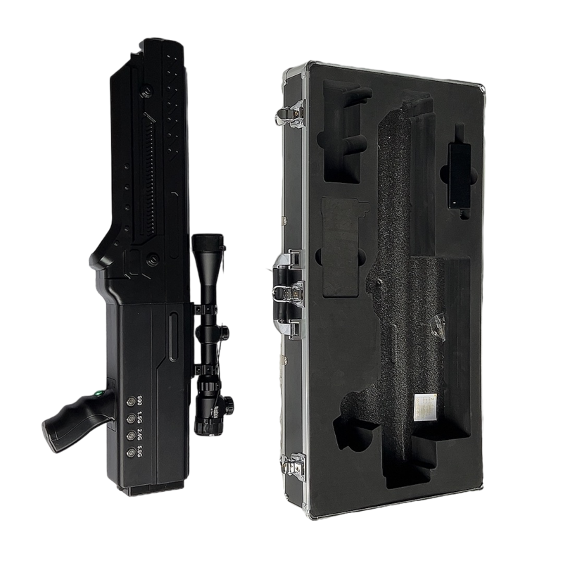  兰考手持便携式枪型低空防御反制四通道A型