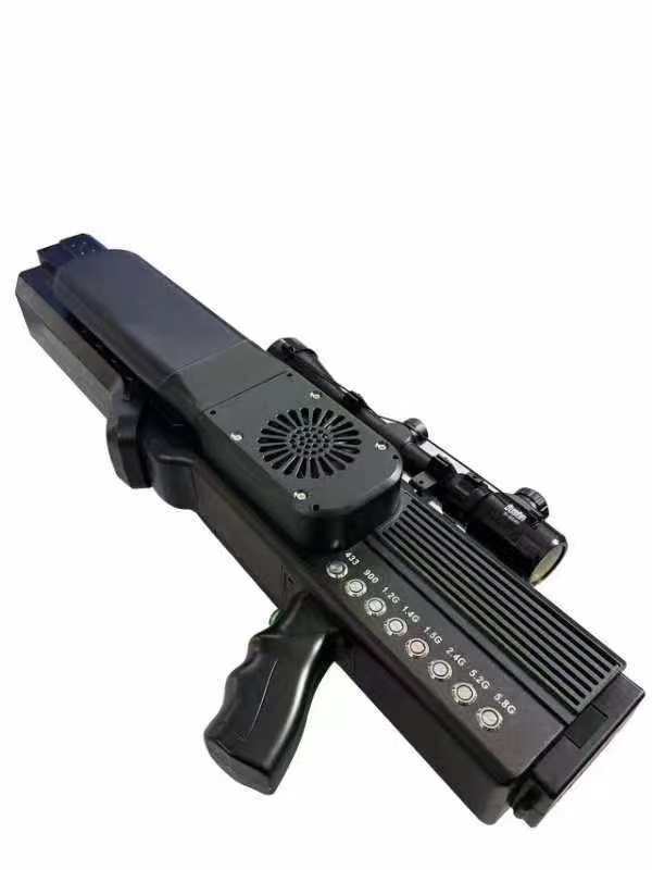  兰考手持便携式枪型低空防御反制八通道